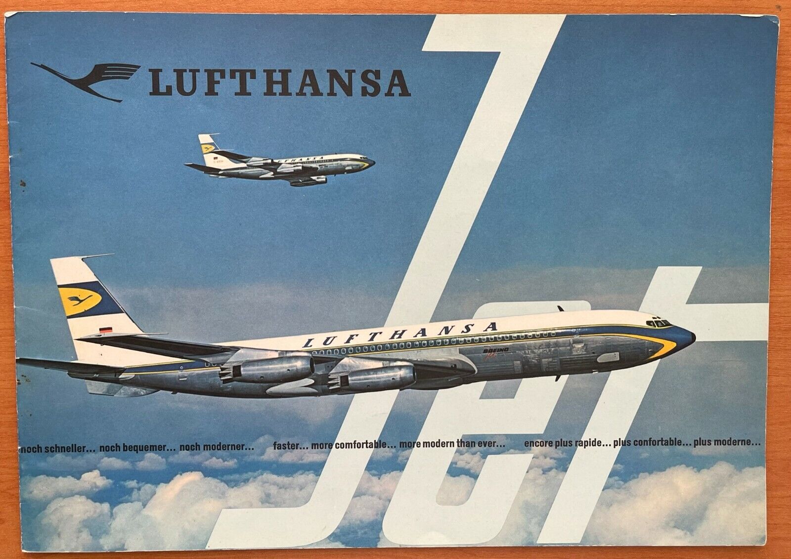 Lufthansa 707 Market Bochure 