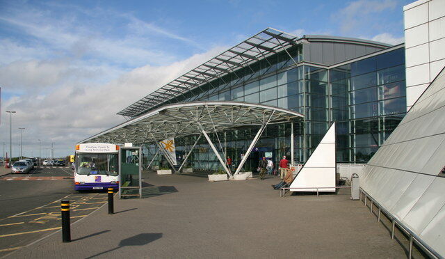 Photo 6x4 Newcastle International Airport Ponteland  c2008