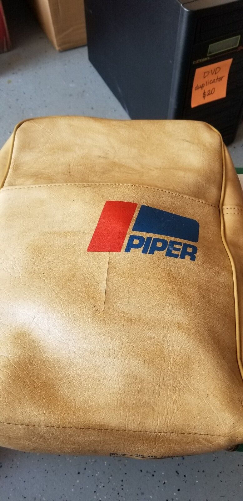 Vintage PIPER Airplane Jumper Cables in Original Carrying Case-RARE  