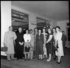 Sao Paulo South America Airport 1950s ORIGINAL PHOTO NEGATIVE picture