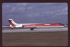 Orig 35mm airline slide Avianca MD-83 EI-CEP picture