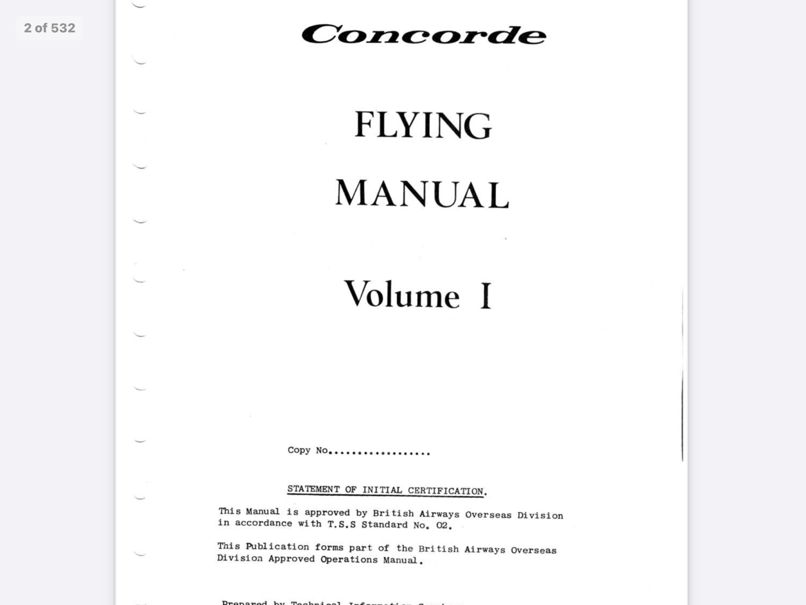 Concorde 1500 page Flying Manuals  + Many  Extras Sent via wetransfer pdf