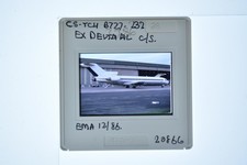 Boeing 727-232 Aircraft CS-Tch Ex Delta Airlines Ema 1986 Photo 35mm Slide picture