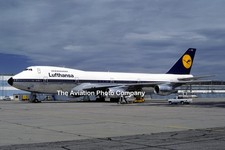 Lufthansa Boeing 747-200 D-ABYX (1982) Photograph picture
