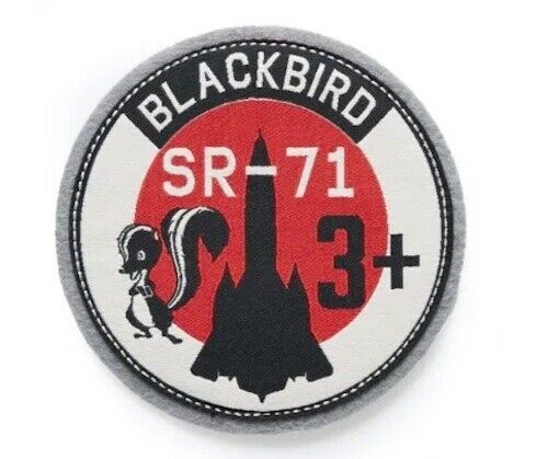Lockheed SR-71 Blackbird Skunk Patch, 4.5