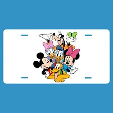 Disney Friends Ver 2 Novelty Front License Plate - Mickey - decorative auto tag picture