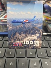 2026 United Airlines 737-800 America 250 Livery Pilot / Airplane Trading Card picture
