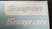 (2) Snap-on Tools Vinyl Decal Car Truck Bumper Window Toolbox Laptop 5.5