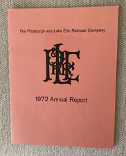 Pittsburgh and Lake Erie Railroad 1972 Annual Report picture