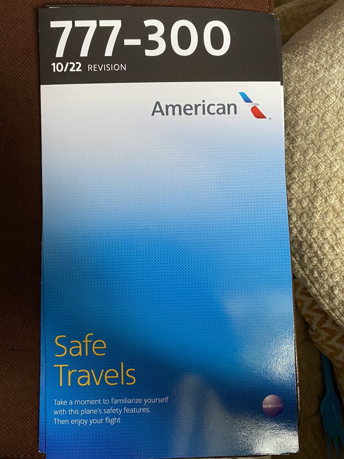 American Airlines Safe Travel Card 10/22 Revision