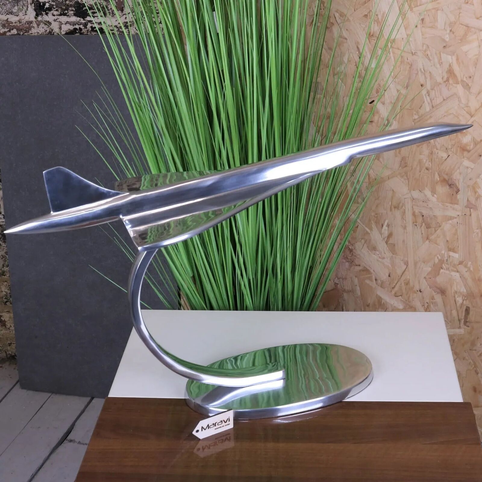 Saran Concorde Model 71cm Airline Desk Ornament Gift