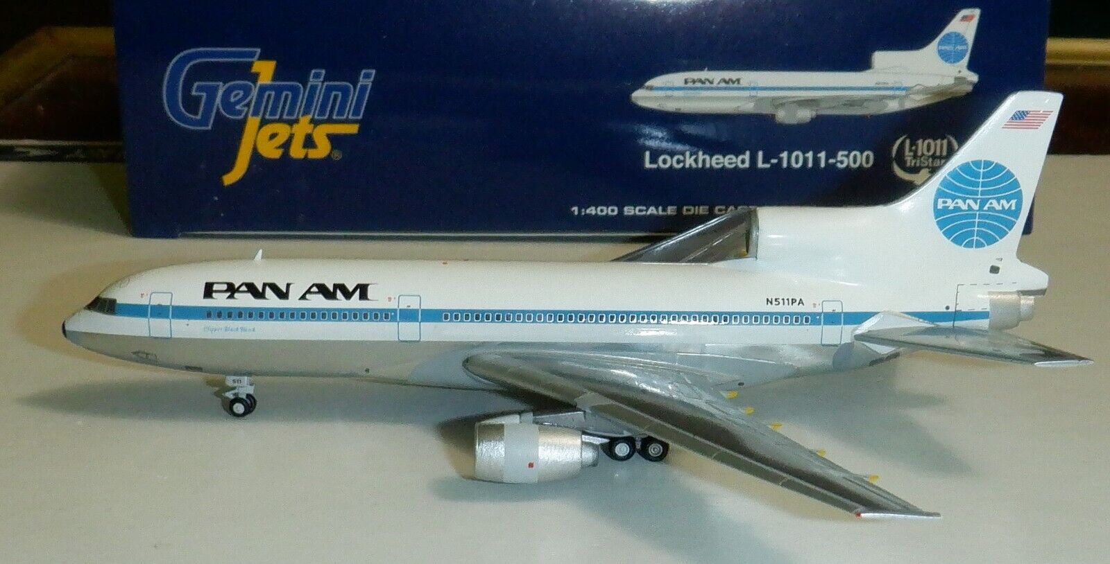 Gemini Jets 1:400 Pan Am Airways  L-1011-500  #N511PA  -   GJPAA1688
