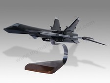 Mikoyan MiG-31 Firefox Mahogany Desktop Wood Airplane New Model Small Scale 1/72 picture
