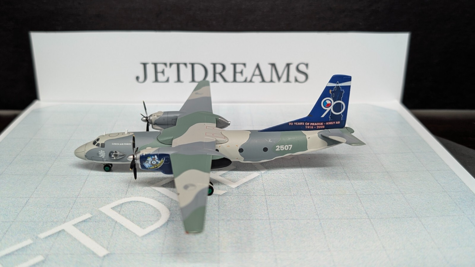 1/200 CZECH AIR FORCE ANTONOV AN-26 90TH ANNIVERSARY COLORS 2507 AVIABOSS