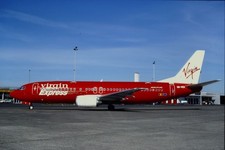 RH897_OO-VED_VIRGIN EXPRESS_B737-46M_1997 - ORIGINAL KODAK SLIDE picture