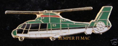 AEROSPATIALE AS-365 N HELICOPTER HAT LAPEL PIN UP DAUPHIN PILOT CREW GIFT SOLO