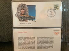 Fleetwood FDC Pioneers Of Flight Bert Balchen, Richard E, Byrd picture
