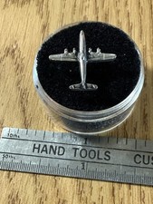Lockheed EC-121 Warning Star Silver Tie Tack Lapel Pin Constellation Connie picture