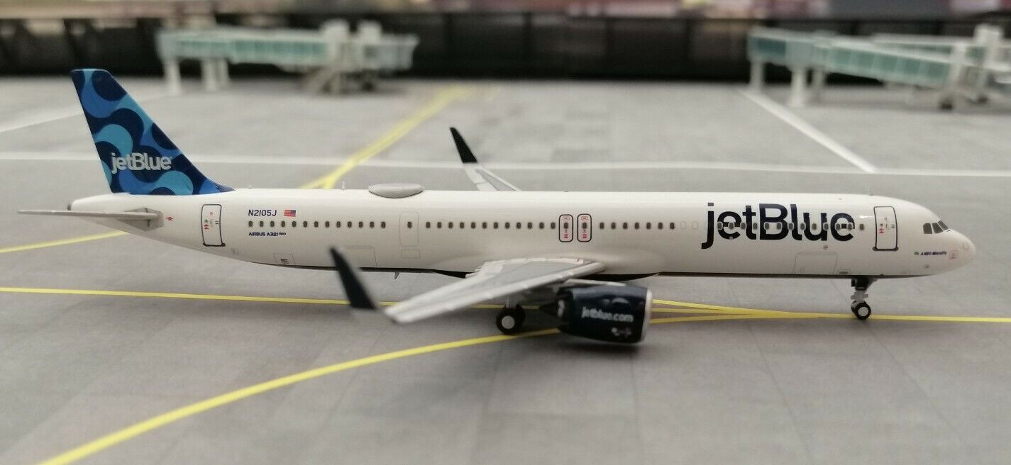 JetBlue Airbus A321NEO N2105J by Winglux .BRAND NEW, MINT CONDITION 