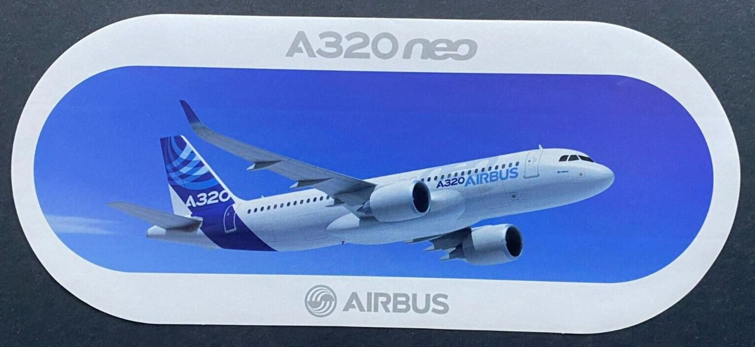 Airbus A320neo Aircraft Sticker