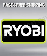 Ryobi Tools Logo Sticker / Vinyl Decal  | 10 Sizes with TRACKING picture