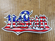 Vintage No Fear Sticker American flag picture