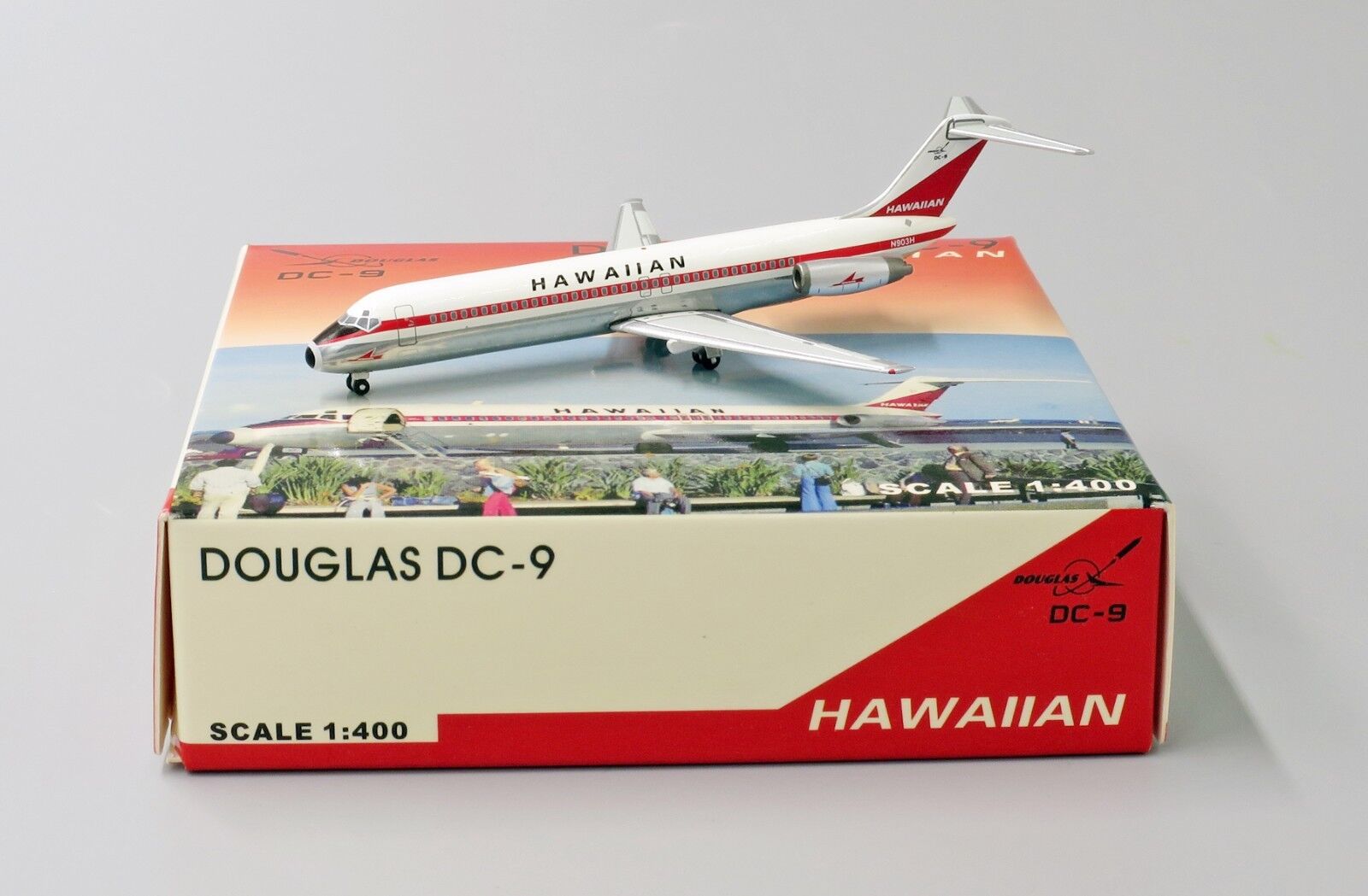 Hawaiian DC9-30 Reg: N903H Net Models Scale 1:400 Diecast models       