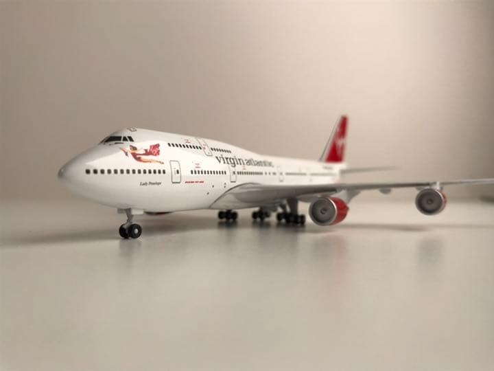 Limited Edition Virgin Atlantic B747-4Q8