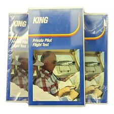 King Schools Private Pilot Flight Test Videos VHS & Book Sealed NOS picture