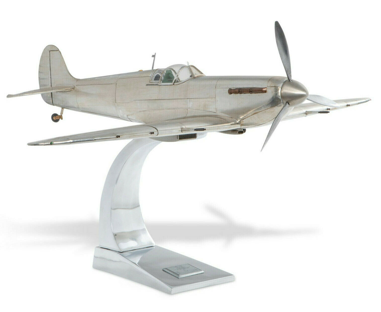 RAF Supermarine Spitfire Aluminum Airplane Model 24\