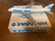 Vintage Schabak Pan Am Boeing 747-200 1:600 Die Cast Model Plane 901/7 picture
