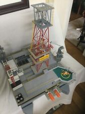 Oil platform, offshore drilling rig with helicopter helideck. picture