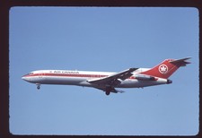 Orig 35mm airline slide Air Canada 727-233 f/n 406 picture