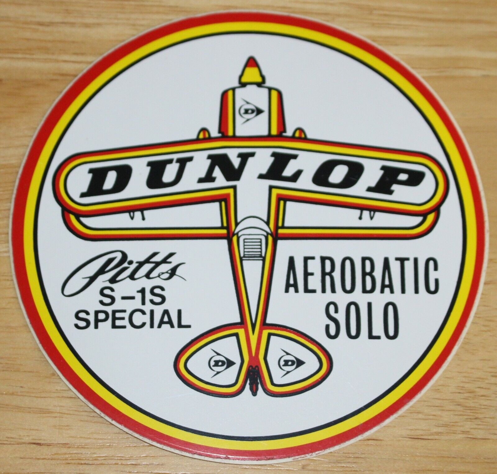 Dunlop Pitts S-1S Special Aerobatic Solo Display Team (UK) Sticker