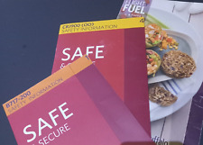 Delta Airlines Menu + 2 Safety Cards CRJ900, Boeing 717 picture