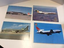 Iberia, British Airways, Delta, Eastern Airways Airline Postcard Lot picture