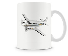Beechcraft King Air C90-1 Ceramic Coffee Mug - 15oz. picture