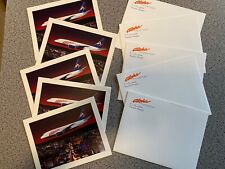 ALOHA AIRLINES STATIONARY PICTURE CARD AND ENVELOPE picture