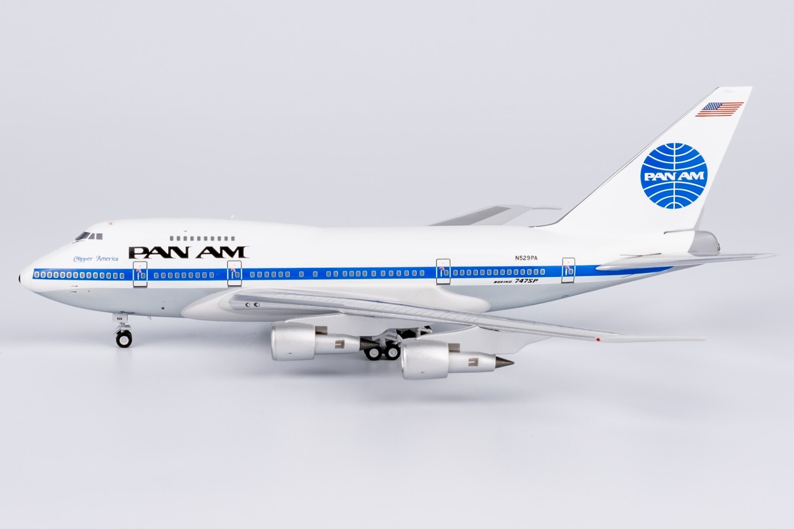 Pan American World Airways Boeing 747SP N529PA NG Models 1:400