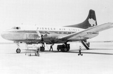 CONTINENTAL / PIONEER   AIRLINES  M-202  AIRPORT /  AIRCRAFT   105 picture