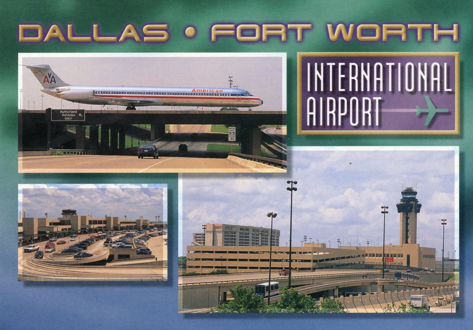 AMERICAN  AIRLINES  MD-83  HQTS  DALLAS/ FT WORTH  (DFW)  AIRPORT   7136