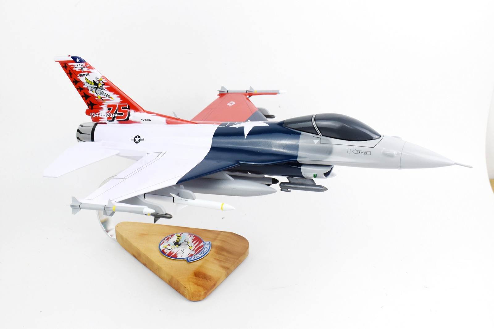 Lockheed Martin® F-16C Falcon®, 457th Fighter Squadron Spads 2020 Model, 18