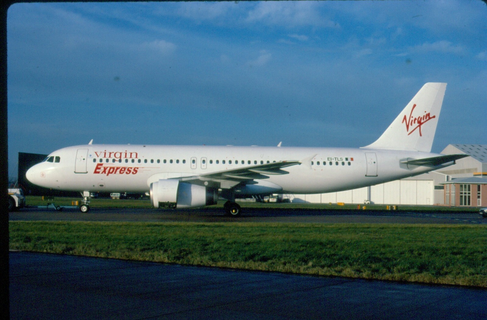 EI-TLS VIRGIN EXPRESS A320 ORIGINAL KODAK SLIDE G490 EI-TLS VIRGIN EXPRESS A320 ORIGINAL KODAK SLIDE G490