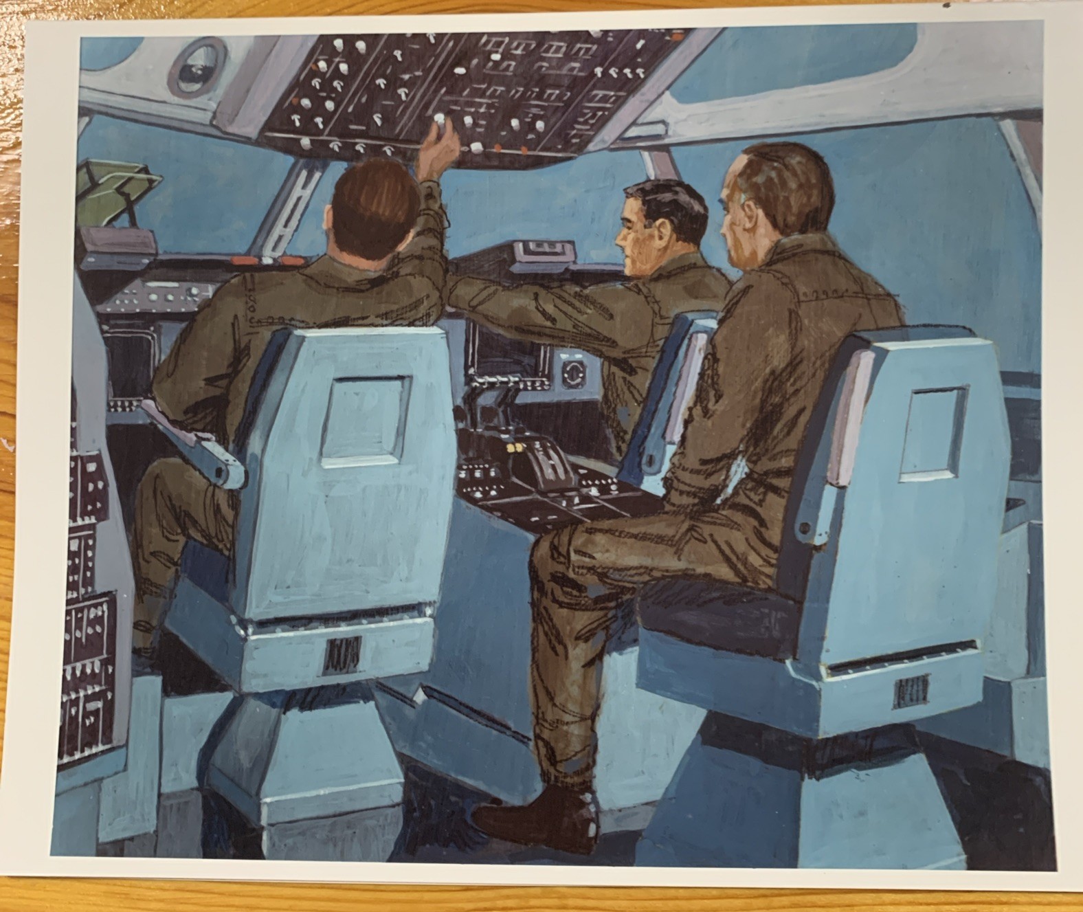 McDonnell Douglas C-17 Globemaster III Flightcrew and Cockpit Concept Illus. McDonnell Douglas C-17 Globemaster III Flightcrew and Cockpit Concept Illus.