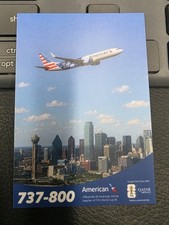 2026 American Airlines 737-800 World Cup Livery Pilot / Airplane Trading Card picture