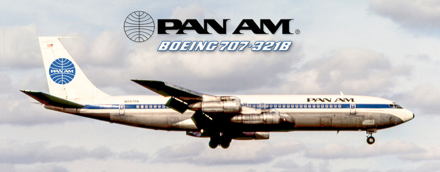 Pan Am Airlines Boeing 707-321B Handmade 2\