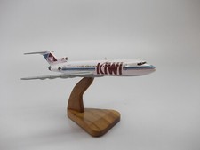 B727-200 Kiwi Int'l Boeing B-727 Airplane Desktop Mahogany Wood Model Small New picture