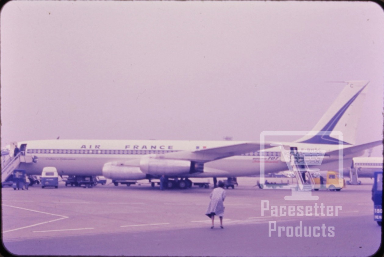 Original Ektachrome Slide Air France Boeing 707-328 F-BHSC 1960s Original Ektachrome Slide Air France Boeing 707-328 F-BHSC 1960s