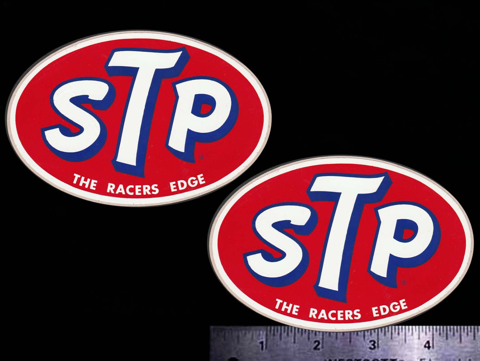 STP Racers Edge - Set of 2 Original Vintage Racing Decals/Stickers Richard Petty STP Racers Edge - Set of 2 Original Vintage Racing Decals/Stickers Richard Petty