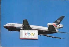 BRITISH AIRWAYS MCDONNELL DOUGLAS DC-10-30 #G-MULL POSTCARD picture